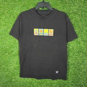 Grizzly Griptape Bear Graphic T Shirt Black Short Sleeve‎ Mens Size Medium